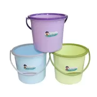 加厚彩色水桶 韩式水桶塑料手提水桶塑料桶