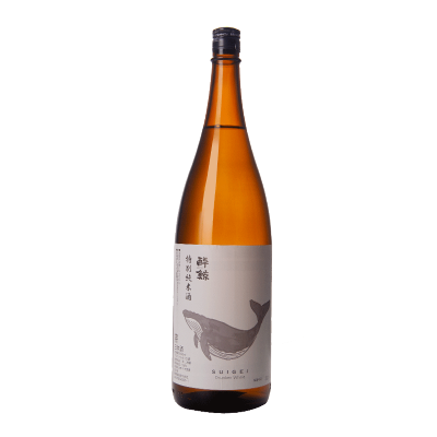 日本原装进口醉鲸特别纯米吟酿清酒1.8L洋酒低度发酵酒