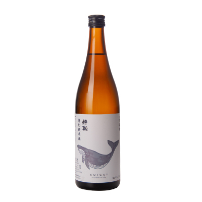 日本原装进口醉鲸特别纯米吟酿清酒720ml洋酒低度发酵酒