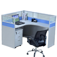 CCSM 办公桌 L型职员电脑桌办公单人位 工作位1.5m(不含椅子)