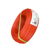 太阳 电线电缆 BVR1.5平方明插座电线 多股铜芯硬国标电线 红色 100米/卷