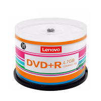 联想 DVD+R 光盘/刻录盘 16速4.7GB 办公系列 桶装50片 空白光盘 (单位:桶)