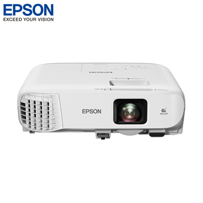 爱普生(EPSON)CB-972 投影仪(4100流明 标清 双HDMI接口 支持侧面投影)官方标配 +鲸米幕布 +上门安装 +挂架线材