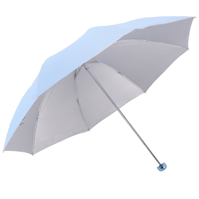 天堂雨伞336T银胶防晒防紫外线晴雨伞