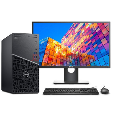 戴尔成铭C3990/3991(G6400/4GB/1TB/无光驱/win10 )+23.8寸显示器