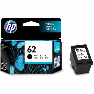 惠普(HP)C2P04AA 62号 黑色墨盒原装 适用于HP OfficeJet 200 移动打印机