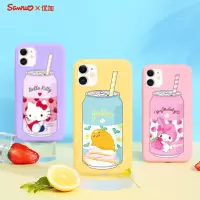 优加 夏日冰冰乐系列iPhone11硅胶手机壳（颜色随机）