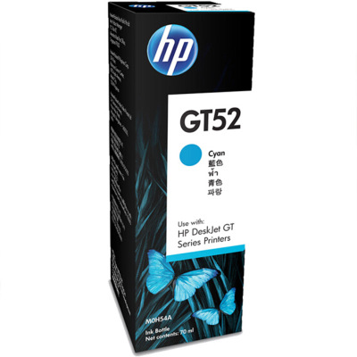 惠普(HP) GT52 墨水瓶 青色8000页/70ml(适用于HP310/410/319/419/318/418)