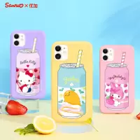 优加 夏日冰冰乐系列iPhone11硅胶手机壳(颜色随机)