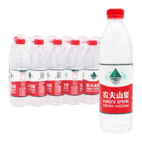 矿泉水 农 夫山泉550ml/瓶 24瓶/箱