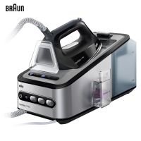 博朗(Braun)电熨斗IS7156 蒸汽 挂烫机 家用熨斗 压力式手持智能电熨斗(挂烫平熨二合一)