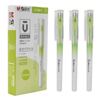 晨光 AHM27601 优品系列 直液式单头糖果色荧光笔 5mm 绿色 10支/组(一组装)
