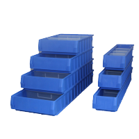 苏识 FG011 500×235×140mm抽屉式塑料物料盒 ( 颜色:蓝色)