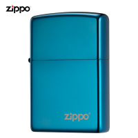 之宝(Zippo)打火机 蓝冰商标 煤油防风火机 官方旗舰店原装正版 PVD浸染 20446ZL