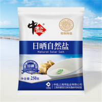 中盐 盐 日晒自然盐 食用海盐 250g 中盐出品