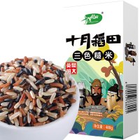 十月稻田 盒装三色糙米480g*2盒