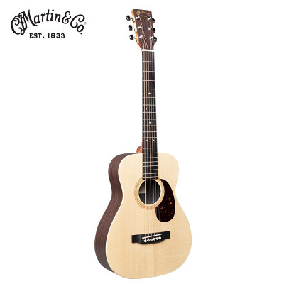 马丁(MARTIN)LX1RE单板旅行电箱吉他34英寸云杉面板玫瑰木背侧板 新品原装进口