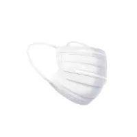 好孩子儿童口罩防尘透气立体一次性三层小孩学生 专用婴儿防护口罩 白色