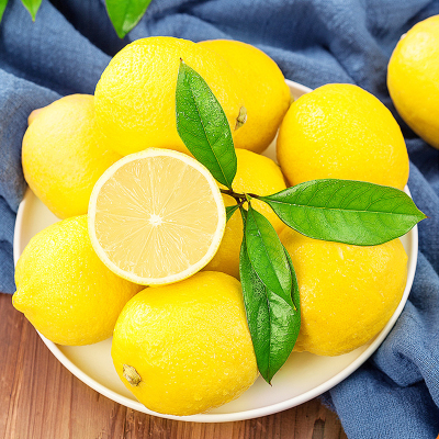 [西沛生鲜]四川 新鲜黄柠檬 净重3斤 香味浓郁 皮薄多汁 新鲜水果 西沛生鲜