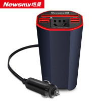 纽曼(Newsmy)NB150逆变器 车载逆变器12V转220V 150W持续输出 四USB插口/个(BY)