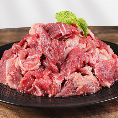 暖男厨房 筋头巴脑 4斤 1kg/每袋 生牛肉块半筋半肉生牛肉牛筋