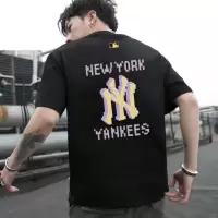 MLB短袖T恤男NY洋基队男士体恤电玩涂鸦短袖情侣体恤潮31TSN5131