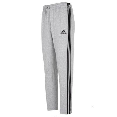 Adidas阿迪达斯灰色裤子男2021夏季新款运动裤宽松直筒长裤GK8998