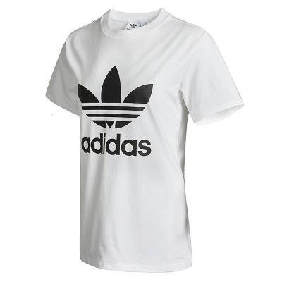 adidas阿迪达斯三叶草女子运动休闲圆领短袖T恤GN2899