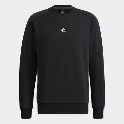 Adidas阿迪达斯卫衣男2021新款圆领保暖运动长袖宽松套头衫HD0349