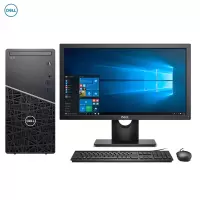 戴尔(Dell)成铭3990商用台式电脑整机 21.5英寸显示器(I5-10505 8G 1T+256G 无线蓝牙 三年)