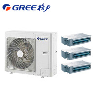 格力(GREE)GMV-H112WL/Fd直流变频风管式家用中央空调(小5匹)一拖三