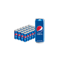 DP 百事可乐Pepsi 碳酸汽水饮料330ml*24听 细长罐 新老包装随机发