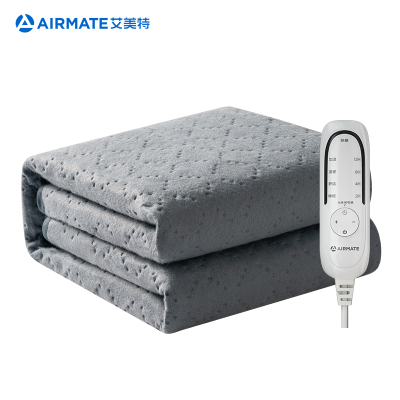 艾美特(Airmate) 电热毯 电褥子(1.8*1.5米) 双人双控电热褥 4档温控电褥毯 无纺布 过热断电 防潮除螨