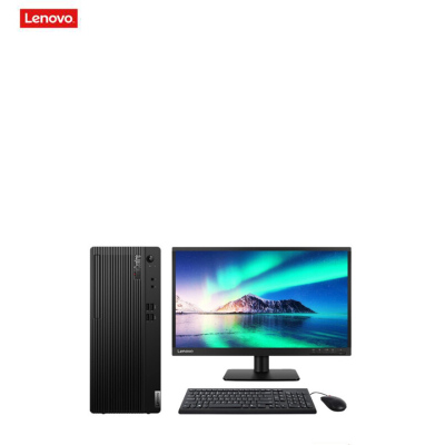 联想(Lenovo) 商用台机+19.5寸 E77(G6400 4G 256G win10)