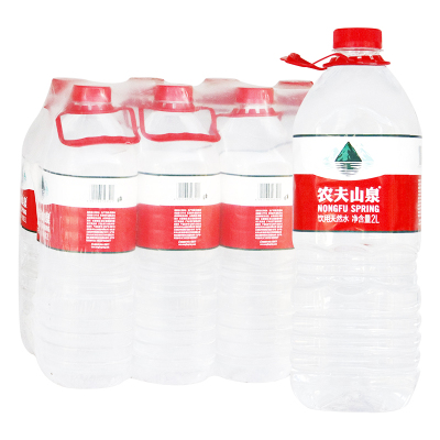 农夫山泉天然饮用水2L*8瓶装/整箱