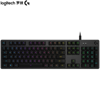 罗技(G)G512机械键盘 有线机械键盘 游戏机械键盘 全尺寸 RGB背光机械键盘 吃鸡键盘 罗技GC轴