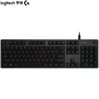 罗技(G)G512机械键盘 有线机械键盘 游戏机械键盘 全尺寸 RGB背光机械键盘 吃鸡键盘 罗技GC轴