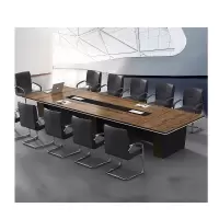 长方形会议桌 办公家具办公桌板式长方形大型会议桌 规格5000*2000*760