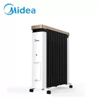 美的 Midea NY2212-18C电暖器取暖器烤火炉办公室油汀加宽12片暖气片电暖器