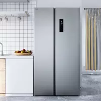 TCL 双开门冰箱对开门 超薄电冰箱 家用电脑控温 超薄风冷无霜中型大容量养鲜家电 515升双变频冰箱