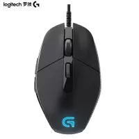 罗技 G302有线鼠标电竞游戏鼠标 黑色 一个装