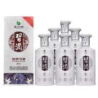 贵州 习酒 银质 53度 500mL*6瓶整箱装 酱香型高度白酒 纯粮酒