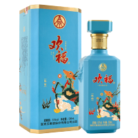 五粮液股份 欢福陈酿 浓香型白酒 52度 500ml 单瓶装