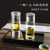 孔雀PEACOCK 茶水分离玻璃杯-PCB-B03(S)W01072