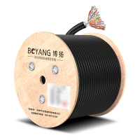 博扬(BOYANG)室外大对数电缆 电话电缆语音通信线缆 50对大对数缆HYA-50*2*0.5 100米BY-Cat5