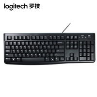 罗技(Logitech) K120有线键盘 笔记本台式电脑 单键盘