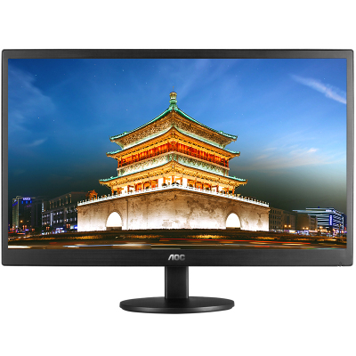 AOC E970SWN5 18.5英寸LED背光节能窄边框液晶电脑显示器(黑色)