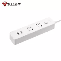 公牛(BULL) 插座/智能USB插座/插排/插线板/排插 GN-UUC122 2孔+2USB总控长1.5米(G)