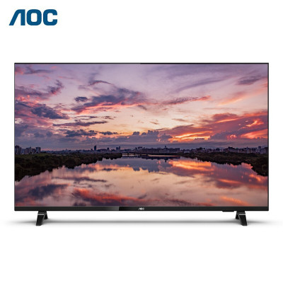AOC H43E1商用液晶平板电视43英寸横屏壁挂广告机监控显示屏酒店公寓宾馆智能电视机监视器