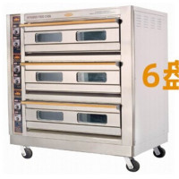 [广东恒联]电烤箱烘炉商用PL-2/4/6单层双层四盘三层比萨面包蛋糕炉 加厚